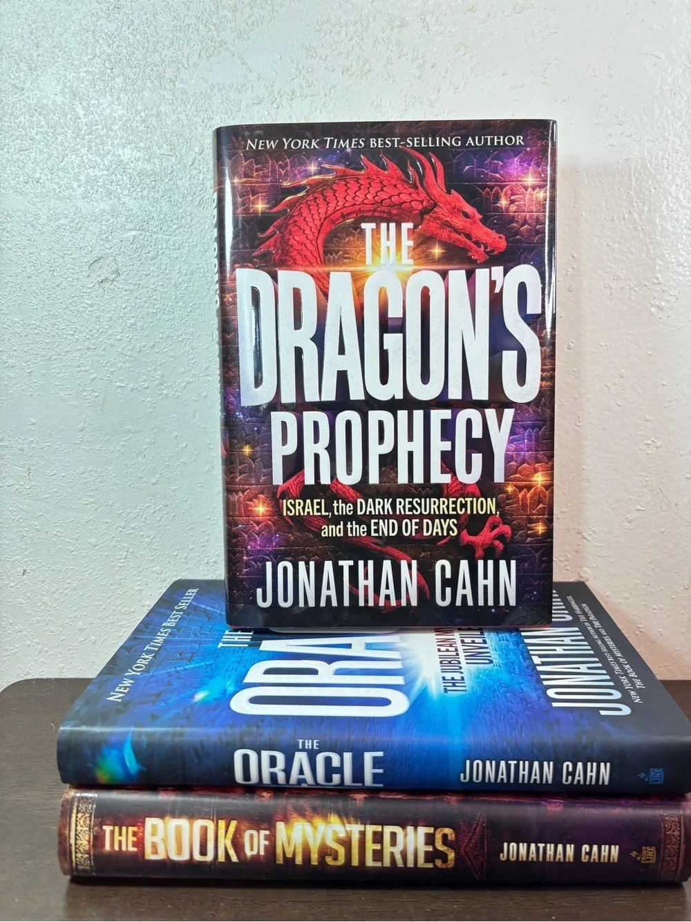 Set of Three Jonathan Cahn Hardcover Books